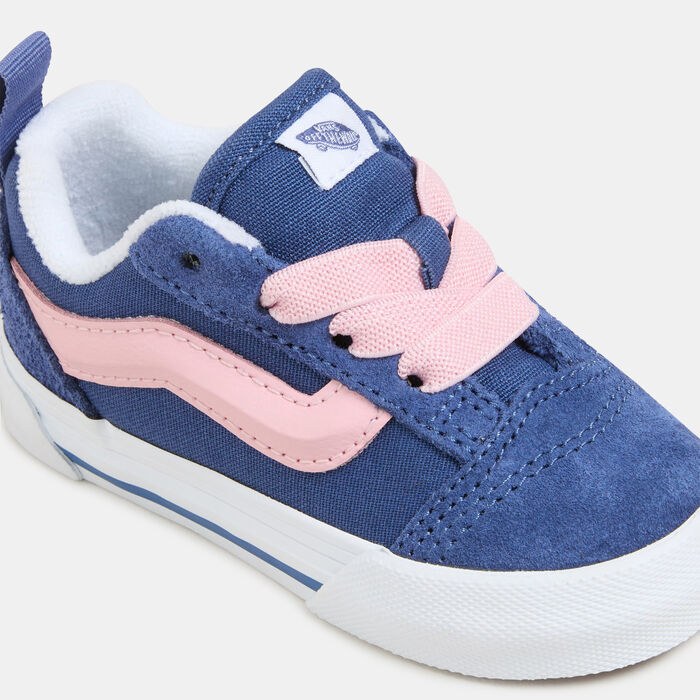 Vans Kids' Knu Skool Unisex Shoes (Baby and Toddler) Blue Vans Kids' Knu Skool Unisex Shoes (Baby and Toddler) Blue image number 3