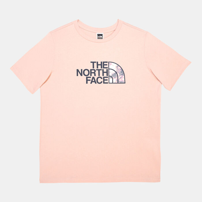The North Face Kids' Easy Relaxed T-Shirt Pink The North Face Kids' Easy Relaxed T-Shirt Pink image number 0