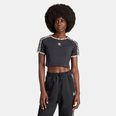 adidas Originals Women's Luxe Baby T-Shirt Black adidas Originals Women's Luxe Baby T-Shirt Black
