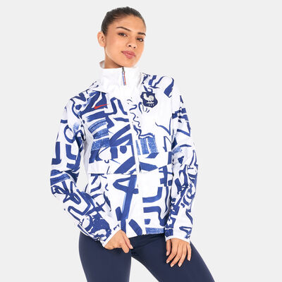 Nike Women's FFF AWF Jacket Blue Nike Women's FFF AWF Jacket Blue