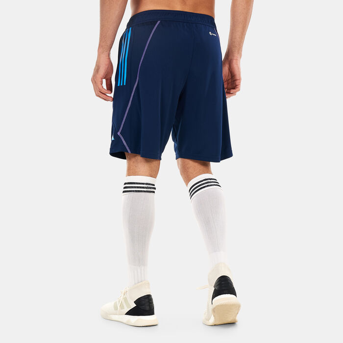 adidas Men's Argentina Tiro 23 Training Shorts Blue adidas Men's Argentina Tiro 23 Training Shorts Blue image number 1