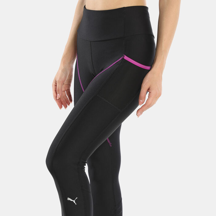 PUMA Women's Run Marathon High Waist Full Length Leggings Black image number 3