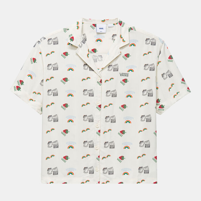 Vans Women's Anaheim Sidewall Shirt White image number 0