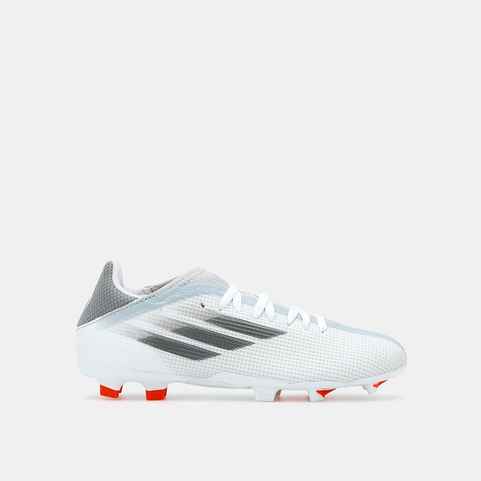 adidas Kids' X Speedflow.3 Firm Ground Football Shoe Blue adidas Kids' X Speedflow.3 Firm Ground Football Shoe Blue image number 0