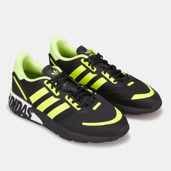 adidas Originals Men's ZX 1K Boost Shoe Black adidas Originals Men's ZX 1K Boost Shoe Black image number 1