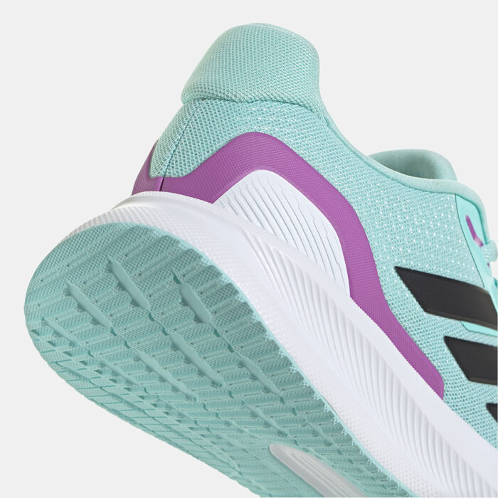 adidas Women's Runfalcon 5 Running Shoes Green adidas Women's Runfalcon 5 Running Shoes Green image number 4