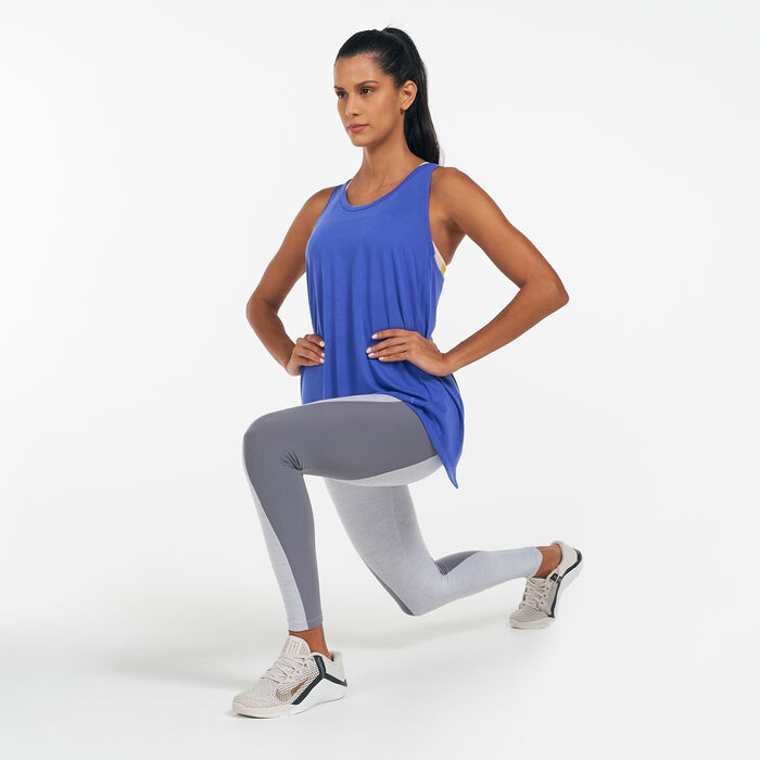 Nike Women's Dri-FIT Tank Top Blue image number 2