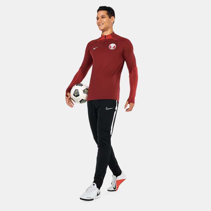 Nike Men's Qatar Dri-FIT Football Drill Top Maroon image number 2