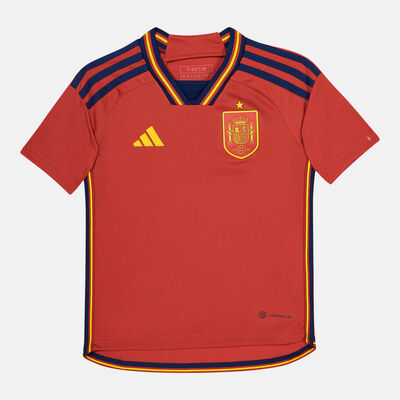 adidas Kids' Spain Stadium Home Jersey - 2022/23 Red