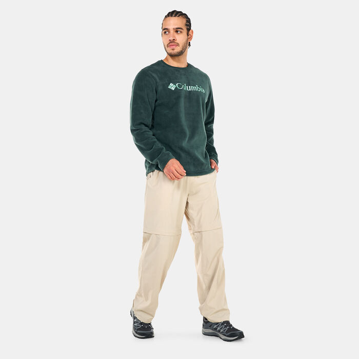 Columbia Men's Steens Mountain™ Crew Sweatshirt Green Columbia Men's Steens Mountain™ Crew Sweatshirt Green image number 2