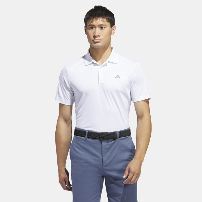 adidas Men's Adi Performance Polo Shirt White image number 0