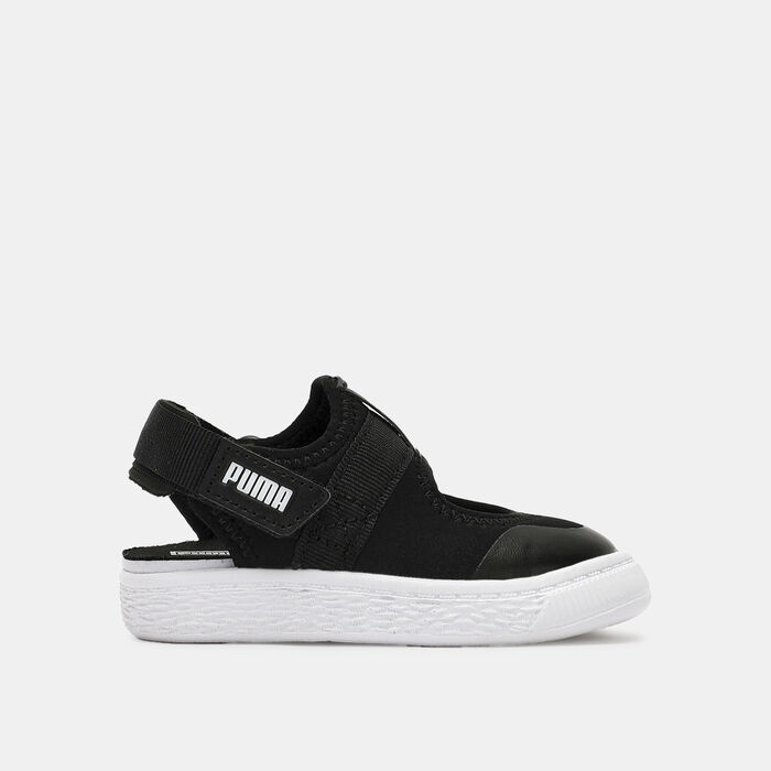 PUMA Kids' Light Flex Summer Basketball Shoe Black image number 0