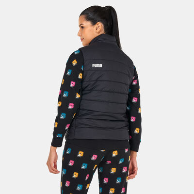 PUMA Women's ESS Padded Vest Black