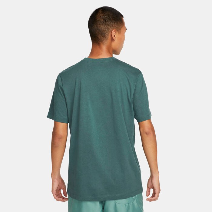 Nike Men's Sportswear Just Do It T-Shirt Green Nike Men's Sportswear Just Do It T-Shirt Green image number 1
