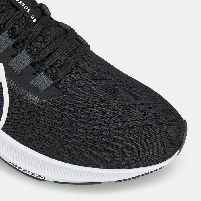 Nike Women's Air Zoom Pegasus 38 Shoe Black Nike Women's Air Zoom Pegasus 38 Shoe Black image number 4