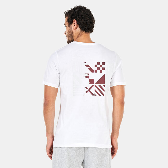 PUMA Men's FtblCore Fan T-Shirt Red PUMA Men's FtblCore Fan T-Shirt Red image number 1