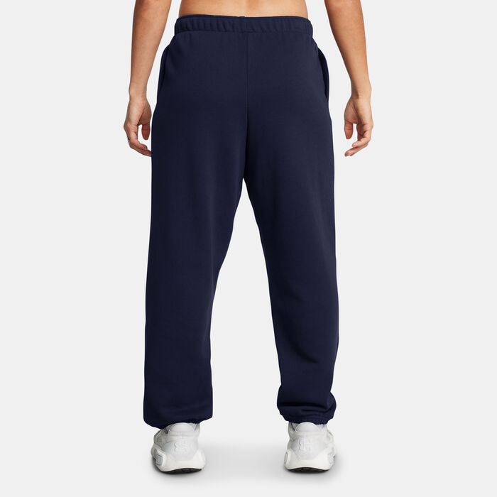 Under Armour Women's Icon Terry Sweatpants Blue Under Armour Women's Icon Terry Sweatpants Blue image number 2