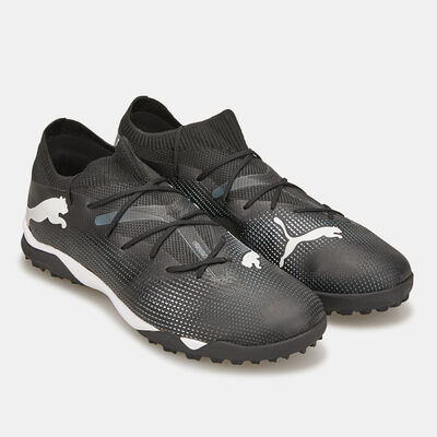 PUMA Men's FUTURE 7 MATCH Turf Ground Football Shoes Black PUMA Men's FUTURE 7 MATCH Turf Ground Football Shoes Black