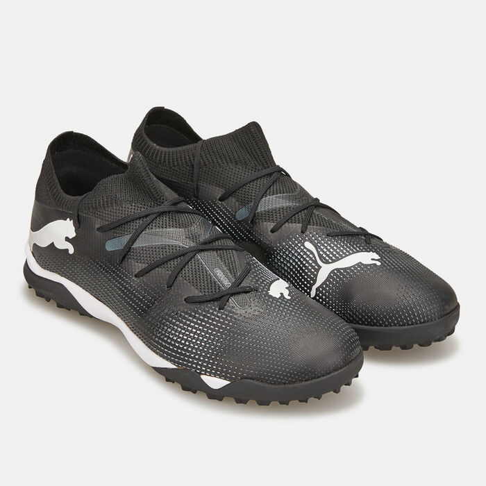 PUMA Men's FUTURE 7 MATCH Turf Ground Football Shoes Black PUMA Men's FUTURE 7 MATCH Turf Ground Football Shoes Black image number 1