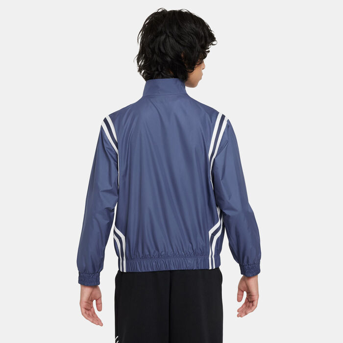 Nike Kids' Crossover Repel Basketball Jacket Blue Nike Kids' Crossover Repel Basketball Jacket Blue image number 1