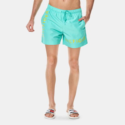 Tommy Hilfiger Men's Crafted Logo Swimming Shorts Green