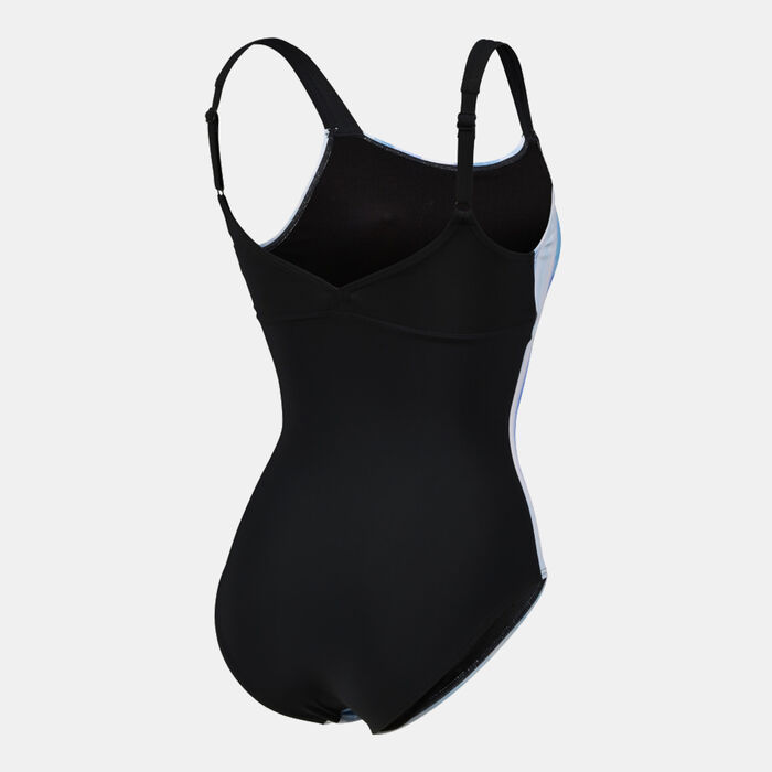 Arena Women's Bodylift Simona One-Piece Swimsuit White Arena Women's Bodylift Simona One-Piece Swimsuit White image number 1
