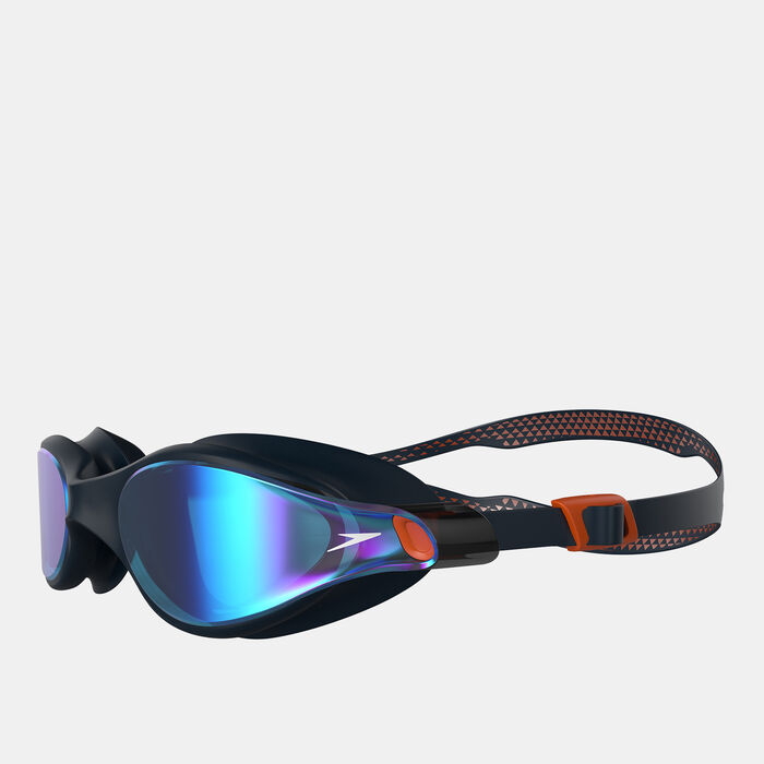 Speedo Vue Mirror Swimming Goggles Blue image number 2