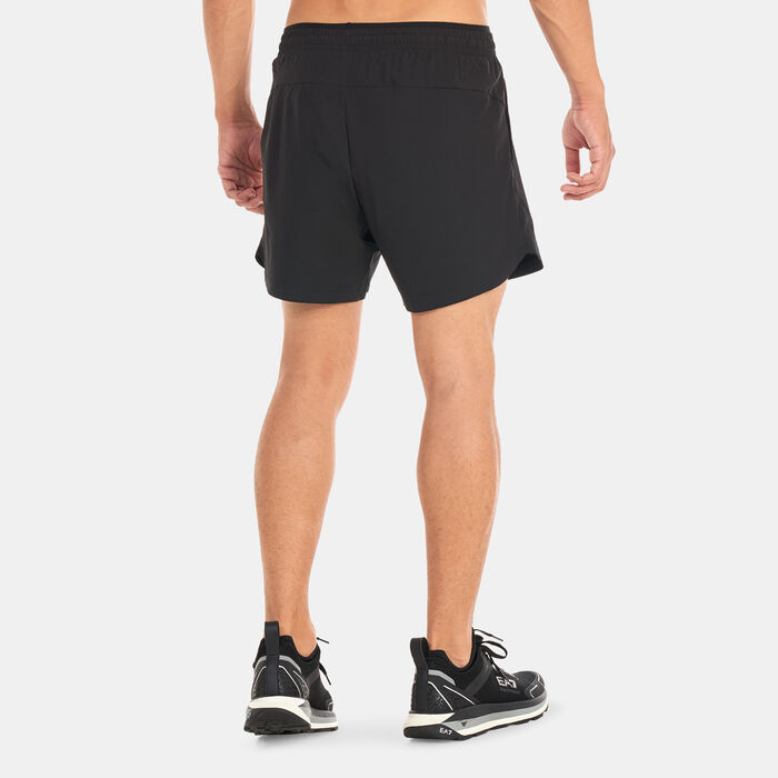 EA7 Emporio Armani Men's Vigor 7 Logo Shorts Multi EA7 Emporio Armani Men's Vigor 7 Logo Shorts Multi image number 1