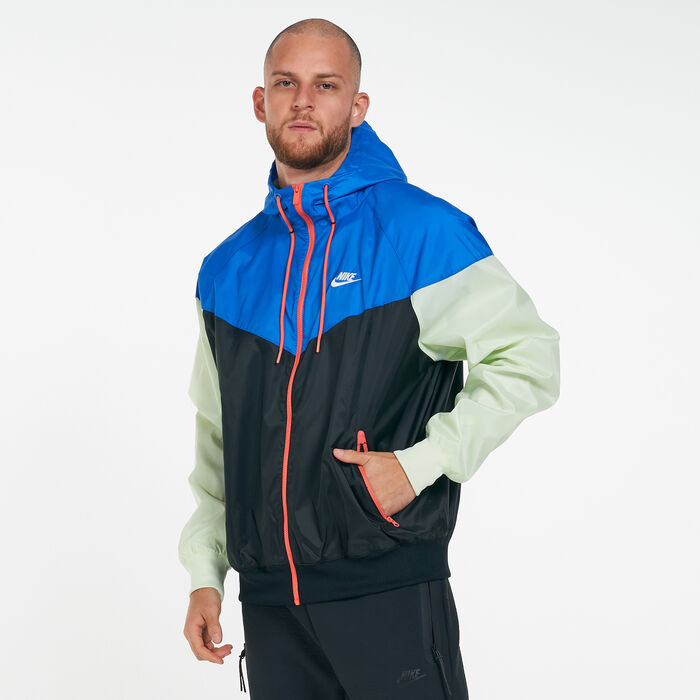 Nike Men's Sportswear Windrunner Hooded Jacket Black Nike Men's Sportswear Windrunner Hooded Jacket Black image number 0