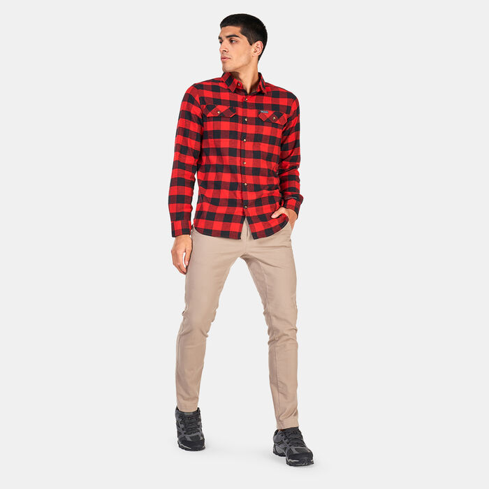 Columbia Men's Flare Gun™ Stretch Flannel Shirt Red Columbia Men's Flare Gun™ Stretch Flannel Shirt Red image number 2