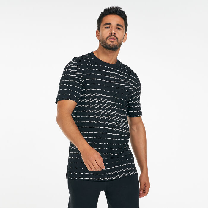 adidas Men's Graphics Monogram T-Shirt Black adidas Men's Graphics Monogram T-Shirt Black image number 0