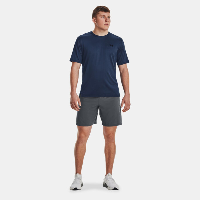 Under Armour Men's UA Tech Vent Training T-Shirt Blue Under Armour Men's UA Tech Vent Training T-Shirt Blue image number 2