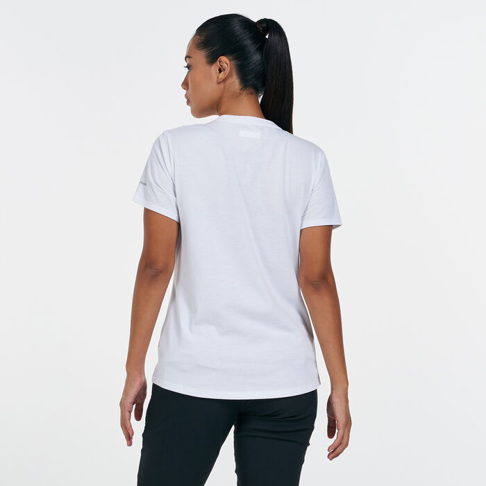 Columbia Women's Sun Trek™Graphic T-Shirt White Columbia Women's Sun Trek™Graphic T-Shirt White image number 1