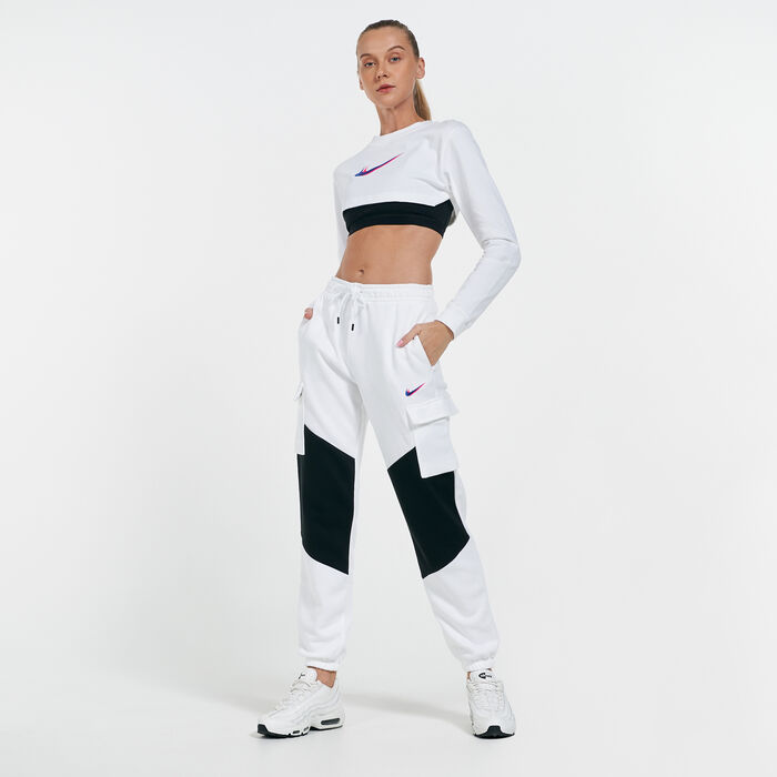 Nike Women's Sportswear Dance Cargo Pants White Nike Women's Sportswear Dance Cargo Pants White image number 2