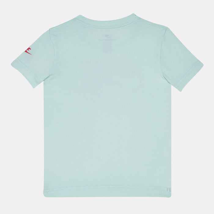 Nike Kids' Practice Makes Futura Logo T-Shirt Green Nike Kids' Practice Makes Futura Logo T-Shirt Green image number 1