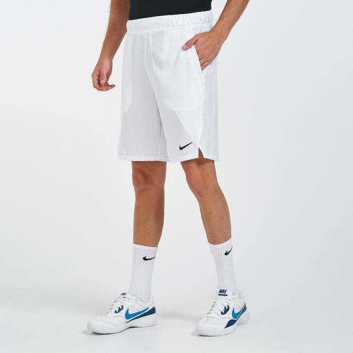 Nike Men's Court Dri-FIT Victory 9-inch Shorts White image number 0