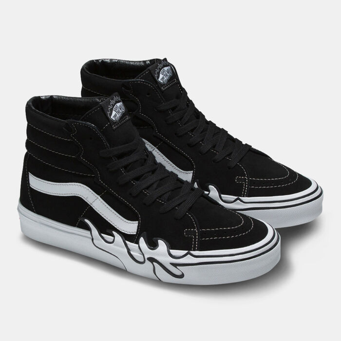 Vans Sk8-Hi Flame Unisex Shoes Black image number 1