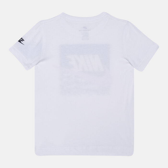 Nike Kids' Practice Makes Futura Logo T-Shirt White Nike Kids' Practice Makes Futura Logo T-Shirt White image number 1