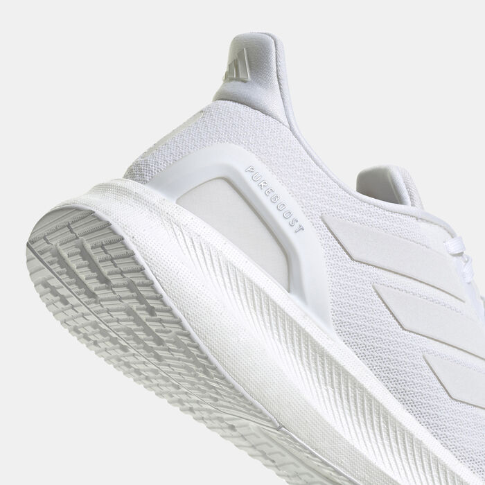 adidas Men's Pureboost 5 Running Shoes White image number 4