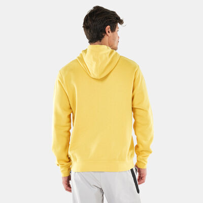 Nike Men's Sportswear Swoosh League Fleece Hoodie yellow