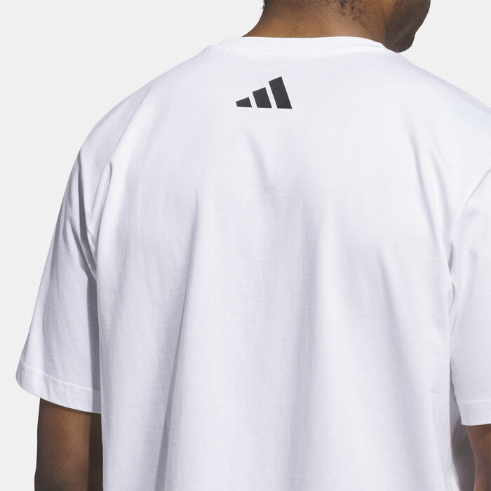 adidas Originals Men's Trae Foundation T-Shirt White image number 4