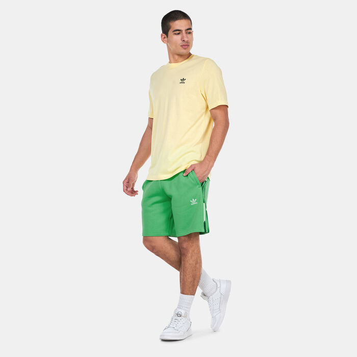 adidas Originals Men's Graphics Camo 3-Stripes Shorts Green image number 5