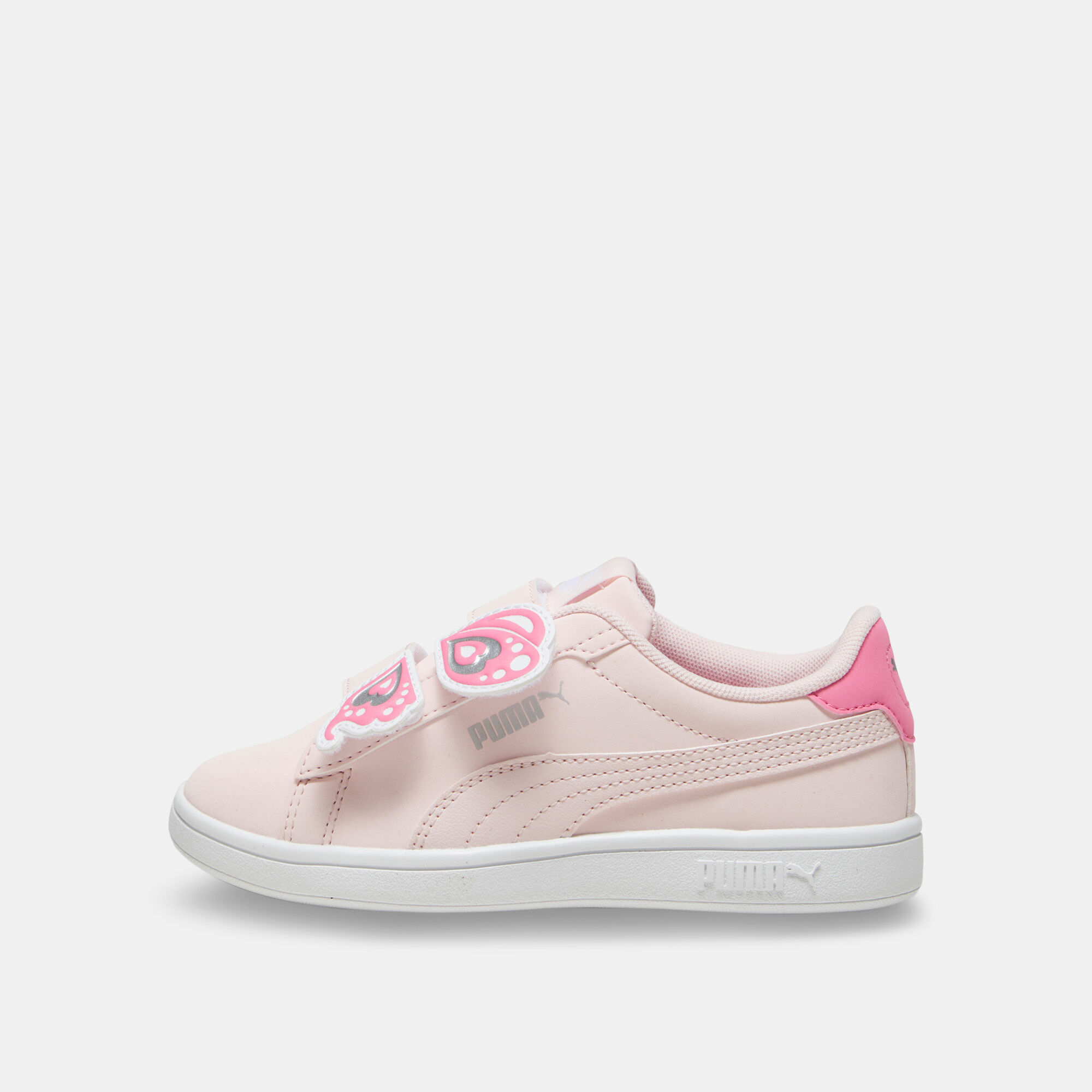 Kids Smash 3.0 Butterfly Velcro Shoes Pink PUMA in Qatar SSS