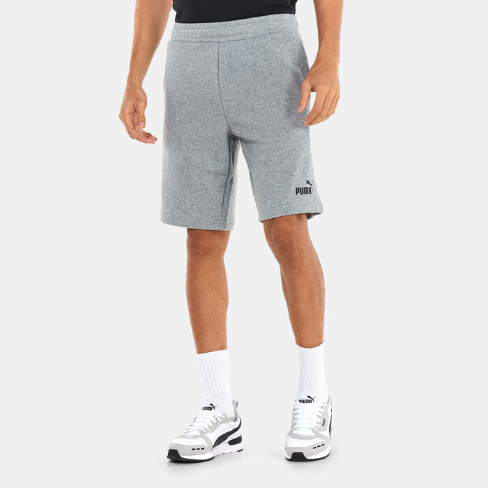 PUMA Men's Power Logo 10-inch TR Shorts Grey PUMA Men's Power Logo 10-inch TR Shorts Grey image number 0