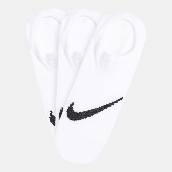 Nike Kids' Everyday Lightweight Footie Socks - 3 Pack (Older Kids) White Nike Kids' Everyday Lightweight Footie Socks - 3 Pack (Older Kids) White image number 0