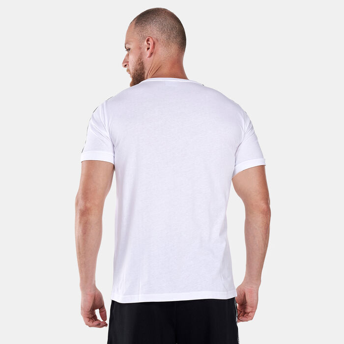 EA7 Emporio Armani Men's Train Logo Series Tape T-Shirt White image number 1