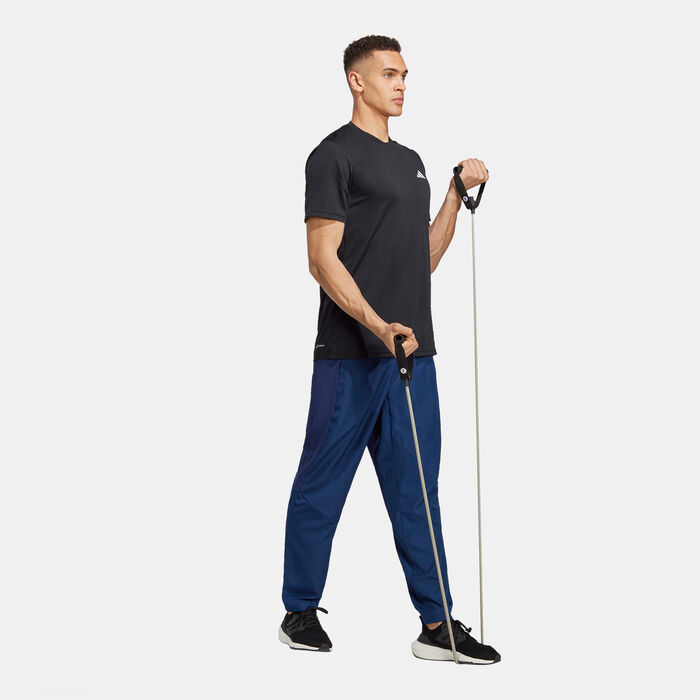 adidas Men's Training Essentials Training T-Shirt Black adidas Men's Training Essentials Training T-Shirt Black image number 2