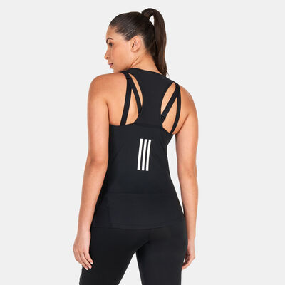 adidas Women's Own the Run Running Tank Top Black