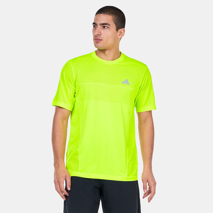 adidas Men's Ultimate Engineered Knit T-Shirt Green adidas Men's Ultimate Engineered Knit T-Shirt Green image number 0