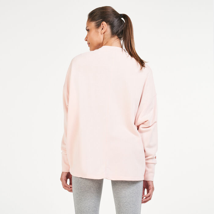 Nike Women's Sportswear Femme Cardigan Pink Nike Women's Sportswear Femme Cardigan Pink image number 1